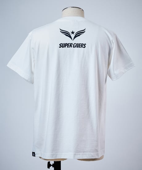 Abbey Organic Cotton Charity T-Shirt-WHITE