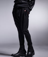 Coating High Tension Jersey Zipp Jodhpurs Pants