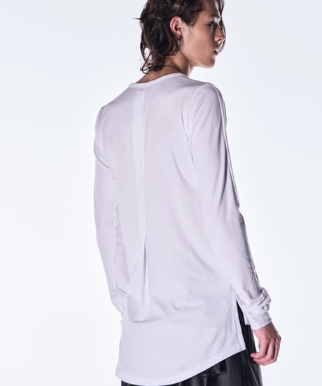 BEATENJIKU V-Neck-T-Shirt-White