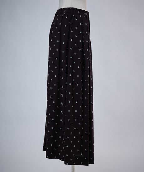 Peace Dot Drape Skirt