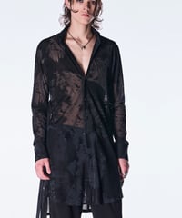Opal Mesh Flare Shirt