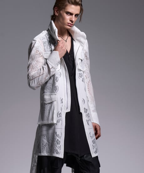 CROSS-Lace Flare M65 Jacket (WH)