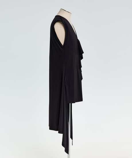 SGZ-Costum Line Eco Smooth Jersey	Flare Long Tank Top