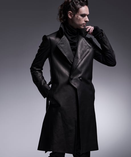 COW Hide Long Leather Napoleon