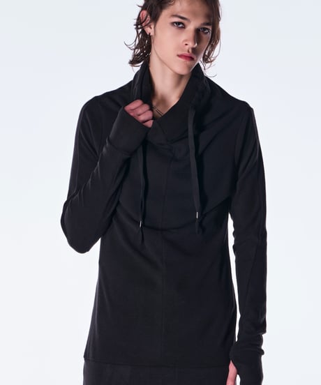 Heart Tech Jersey Loose Neck Pull Over