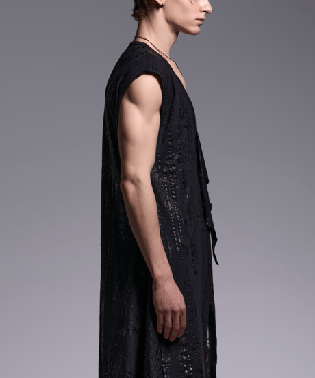 HAKU-BEATENJIKU Flare Long Tank Top