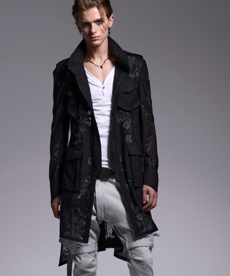 BEATENJIKU Henry Neck Tank Top (White)