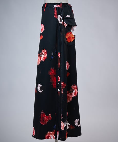 Flora Eco Jersey Back Zipp Skirt