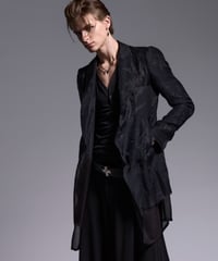 Sahadow Butterfly Opal Layered Jacket (Black)