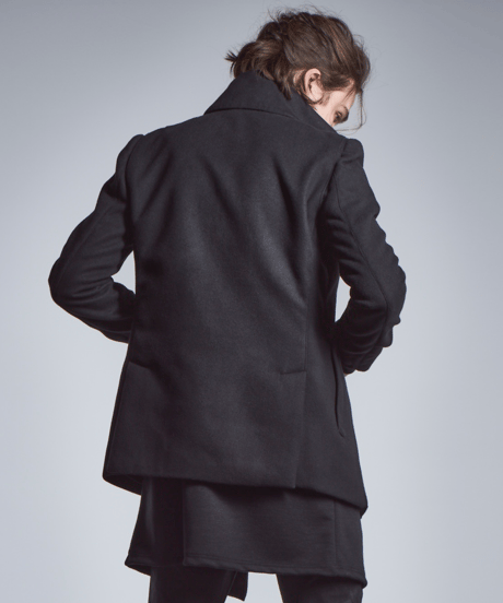 Beaver Napoleon Jacket-Black