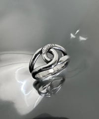 OPEN TEARDROP RING