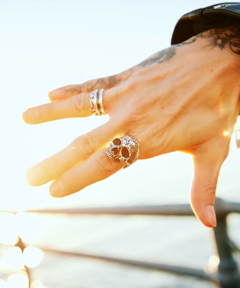 the oneness SUGIZO スカルリング THE ONENESS - THEONENESS Philosophy SkullRing / スカルリング