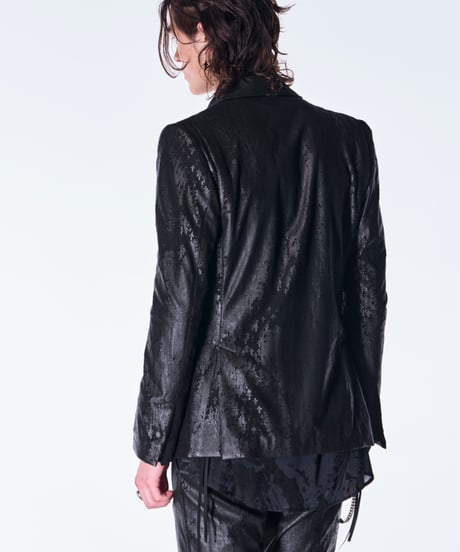 Cross Dot Fleece Peaked Jacket