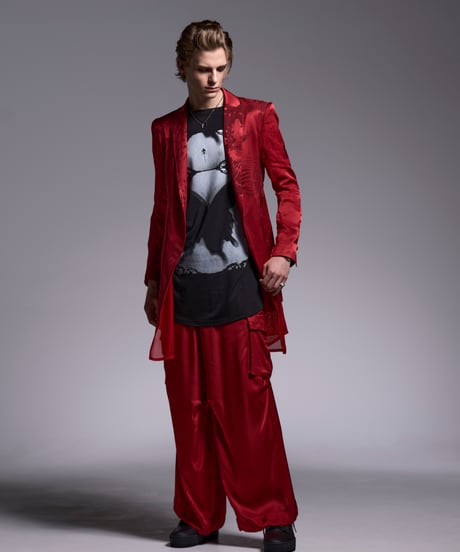 Sahadow Butterfly Opal Layered Jacket (RED)