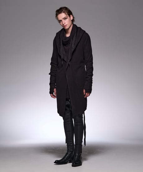 Heart Tech Jersey Hoodie Cardigan