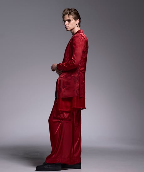 Sahadow Butterfly Opal Layered Jacket (RED)