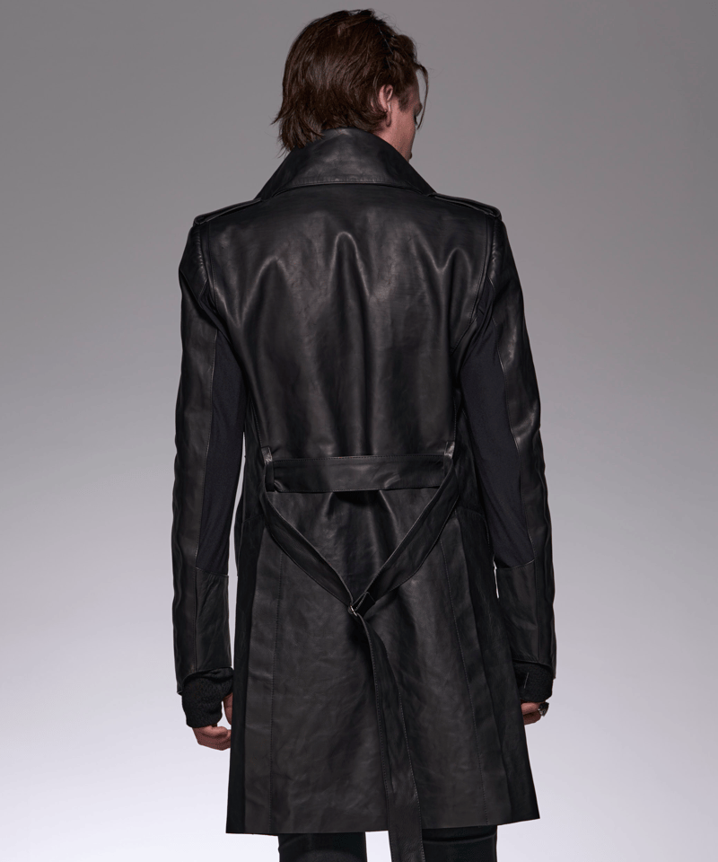 ジャケット・アウター darkwear real leather Napoleon jacket Cow Leather Single Napoleon Jacket | DETRUIRE