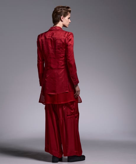 Sahadow Butterfly Opal Layered Jacket (RED)