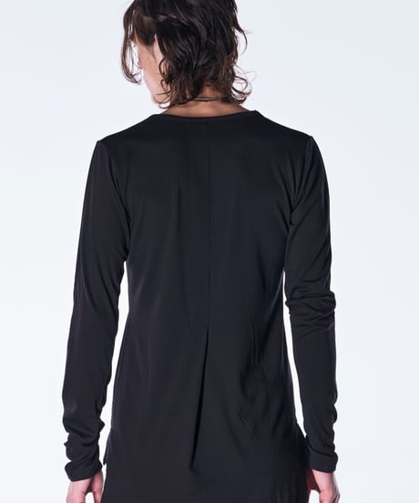 BEATENJIKU V-Neck-T-Shirt-Black