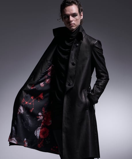 COW Hide Long Leather Napoleon