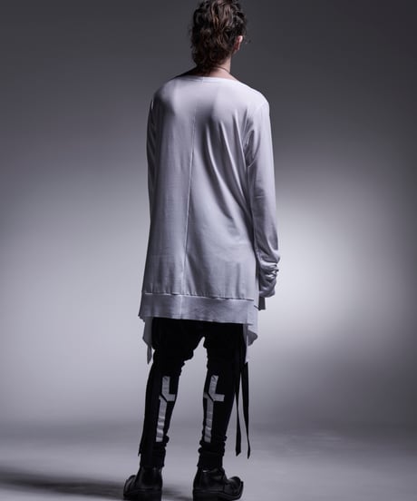 BEATENJIKU Boat Neck Flare T-Shirt	(WH)