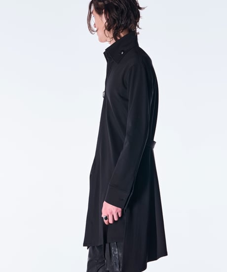Mockroady Stand Collar Zipp Flare Shirt