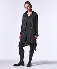 Sheep Leather Lace Up Conch Vest