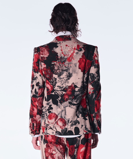 Beige Flora Jacket