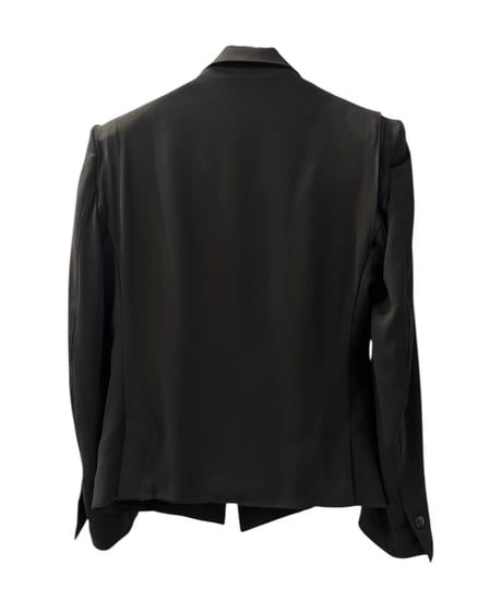 Crape Short Peacked Jacket