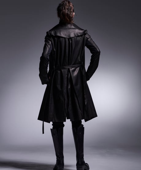 COW Hide Long Leather Napoleon