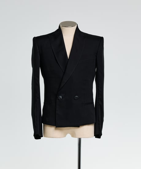 SGZ-Costume Line Cupro Twill W-Peacked Jacket