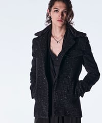 Tweed Fur Safari Blouson