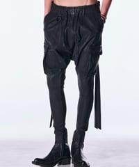 Coating High Tension Jersey Saruel Cargo Pants