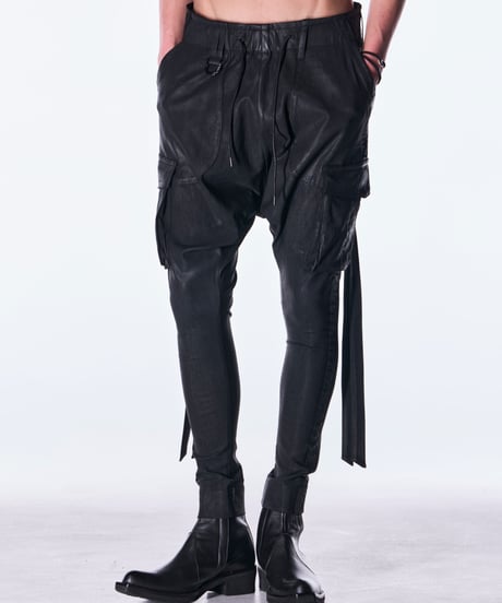Coating High Tension Jersey Saruel Cargo Pants