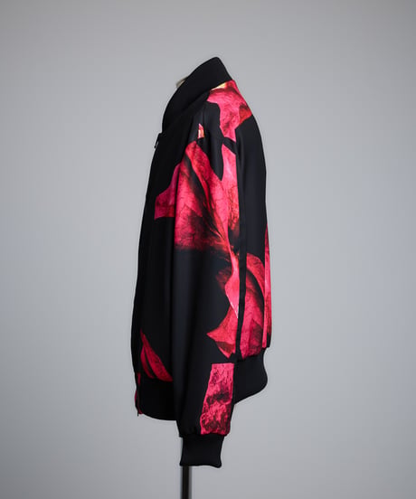 Reversible Bomber Jacket (Black×White)