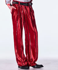 TOGE Velvet Wide SlacksーRed