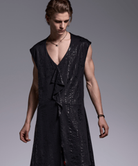 HAKU-BEATENJIKU Flare Long Tank Top