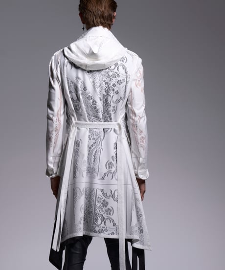 CROSS-Lace Flare M65 Jacket (WH)
