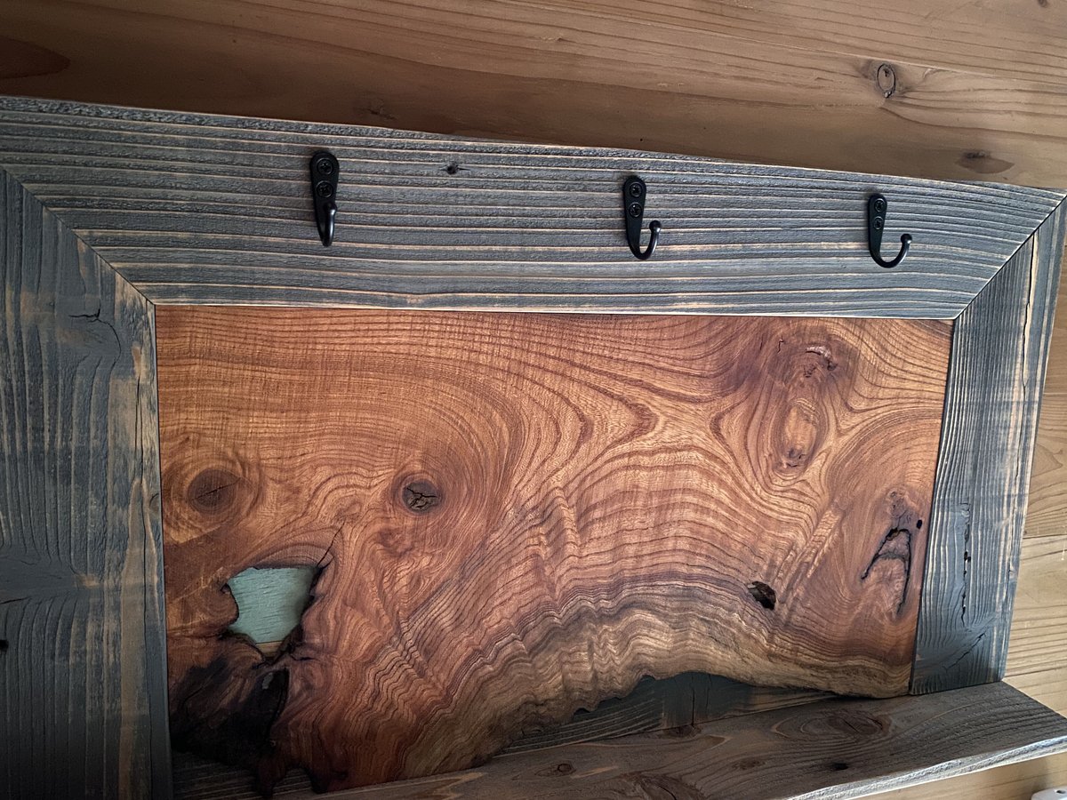 古材ウォールシェルフ01 | 齊藤商店 木と森とsauna&camp