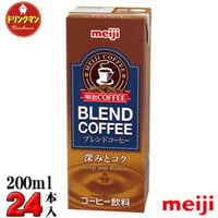 明治 COFFEE ブレンドコーヒー  200ml×24本