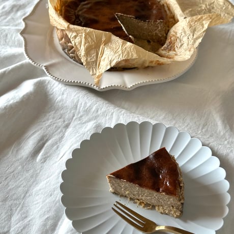 アールグレイと甘夏のバスクチーズケーキ（グルテンフリー）