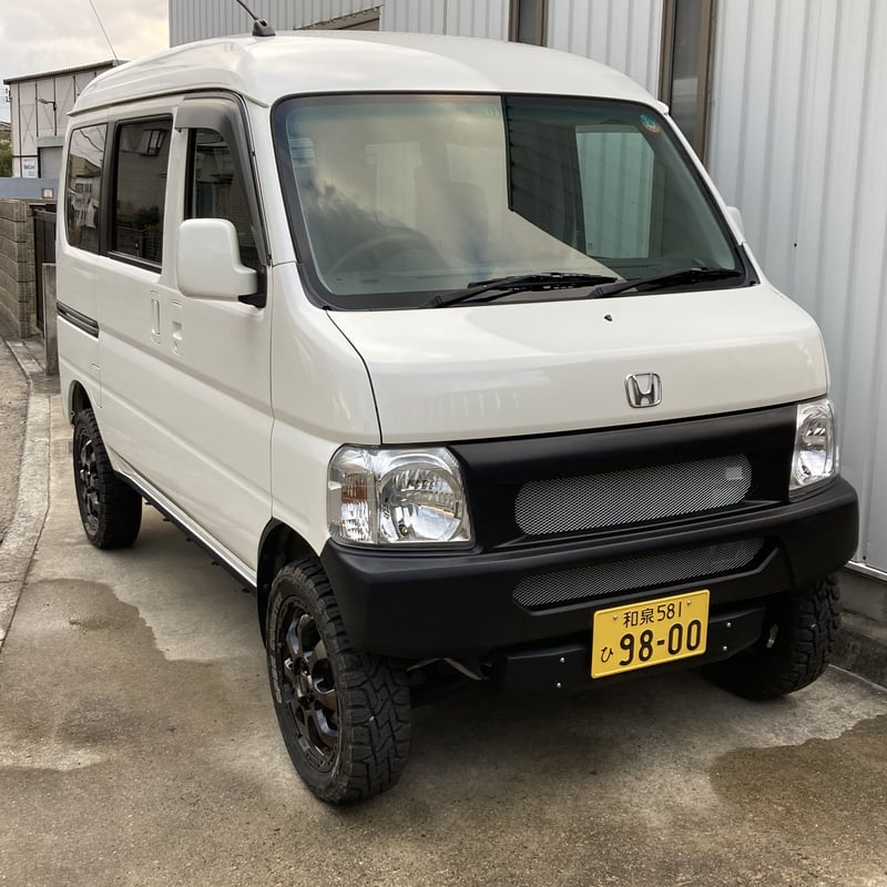 ショートバンパー前後・スキッドプレート3点セット バモスホビオ