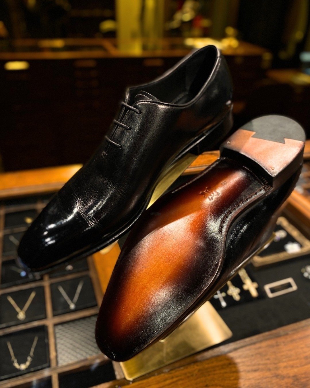オーダーホールカットシューズ | unnames.onlineshop