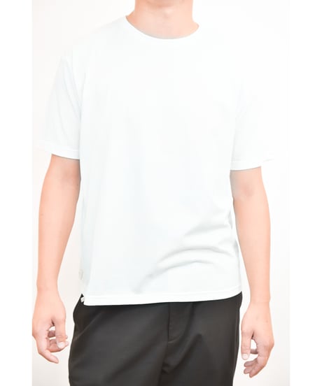 basic テレコTシャツ（WHITE）