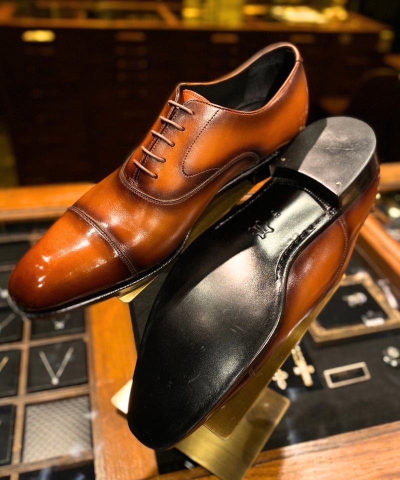 オーダー内羽根ストレートチップシューズ | unnames.onlineshop オーダー内羽根ストレートチップシューズ | unnames.onlineshop