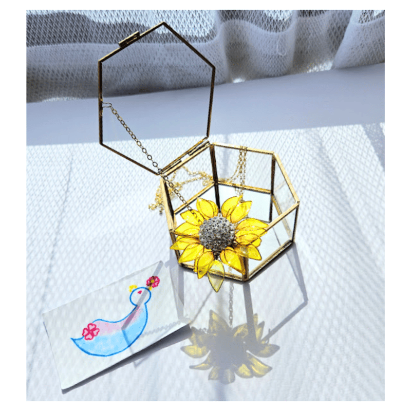 三郷ひまわりネックレス【受注販売】 | でぃっぷあ～と一純