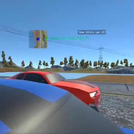 【初心者でもできる】本格派カーレースゲームの作り方講座！ クロスプラットフォーム開発対応でモバイル・VR版も同時に作れちゃう！【全12回】