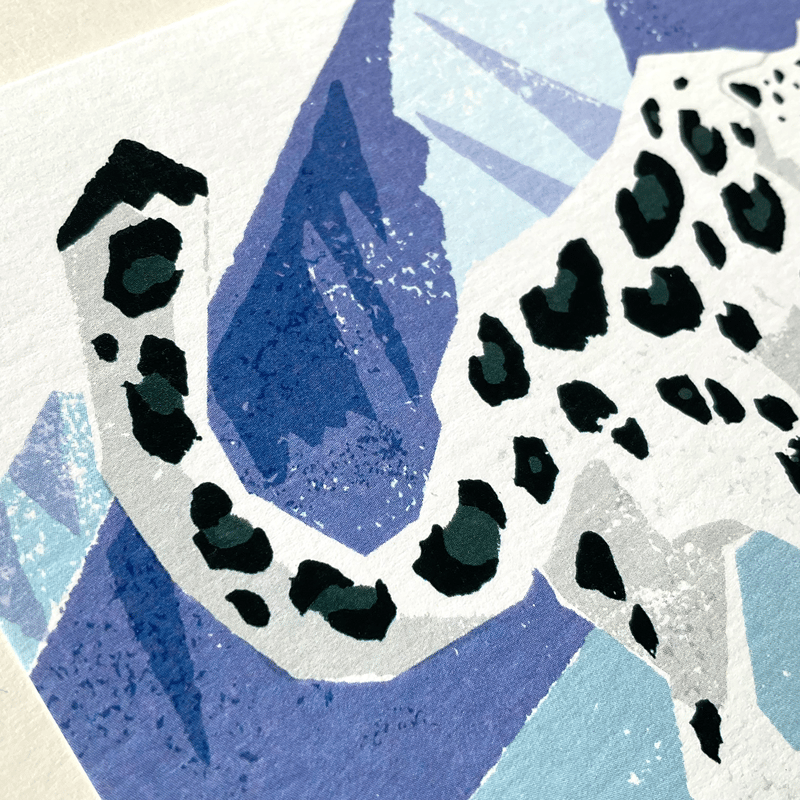 POSTCARD ユキヒョウ 5枚セット | Atelier NATURE TALK