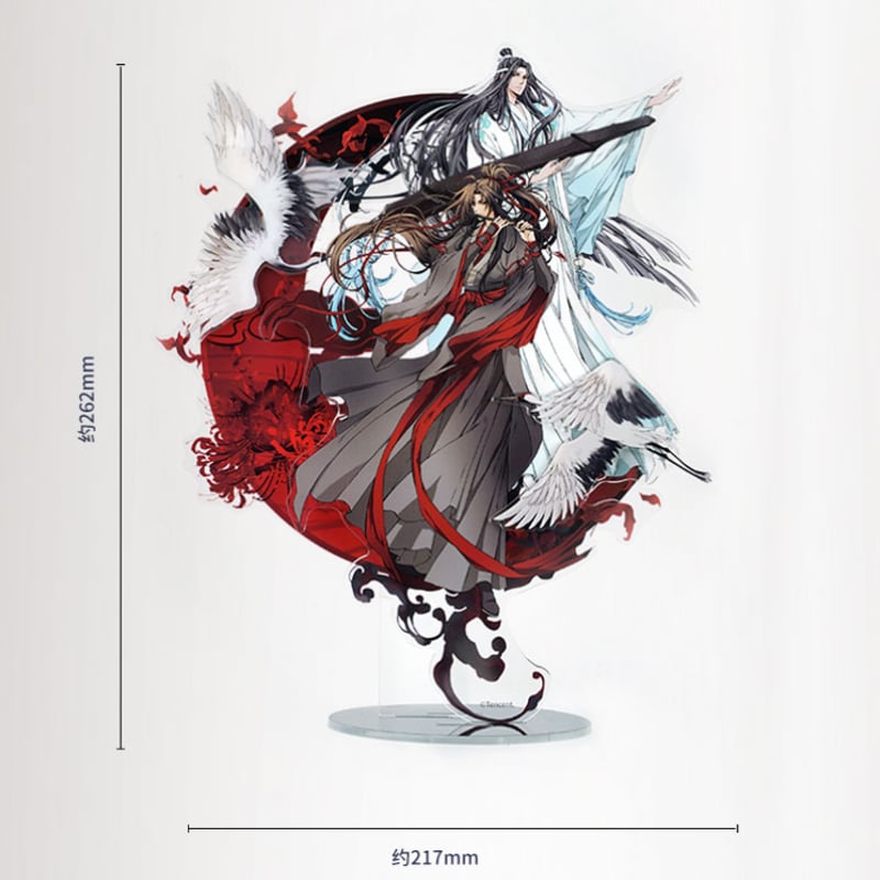 KAZE)魔道祖師「鳴鶴引」アクリルスタンド・流砂ブロック(2 KAZE)魔道祖師「鳴鶴引」アクリルスタンド・流砂ブロック(2