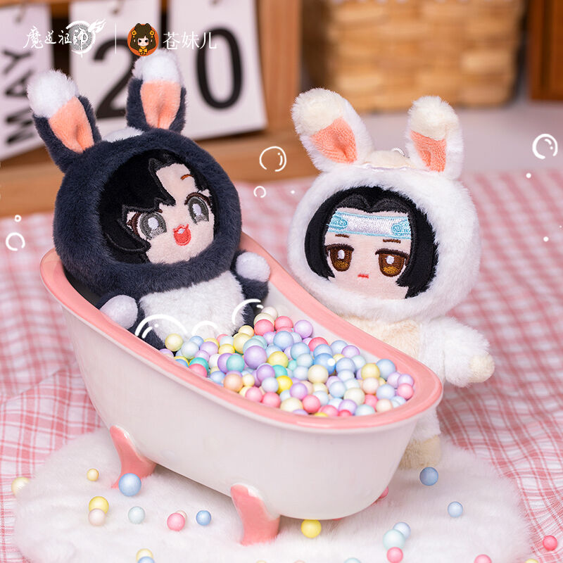 魔道祖師 桃夢抱兎 ぬいぐるみセット Amazon.co.jp: 魔道祖師 瑞兎抱地 うさもち ぬいぐるみ 藍忘機